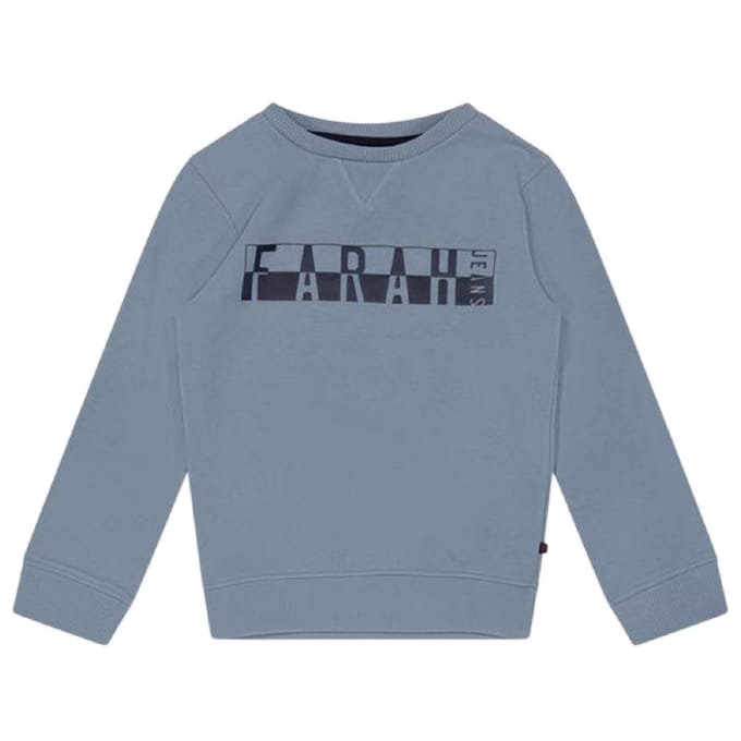 Farah Sweatshirt met grafische print voor jongens (Blauw)