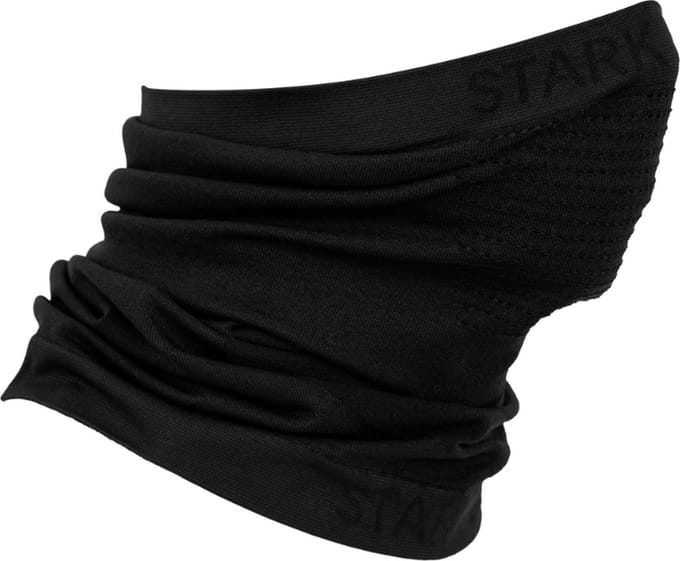 Multifunctioneel Nekwarmer met ademende mesh-voering - Zwart - Maat One-size