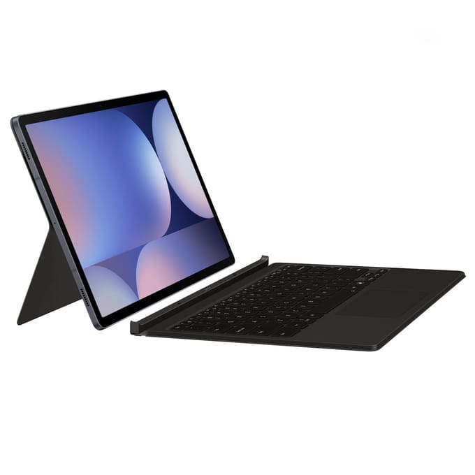 Samsung Galaxy Tab S10+ / Tab S9 FE+ / Tab S9+ - Book Cover Keyboard - Black (English) - Keyboard and folio case - Zwart
