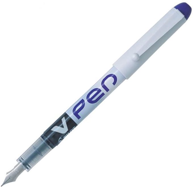Pilot V-Pen Paarse Uitwisbare Vulpen - 0,50 mm Schrijfbreedte