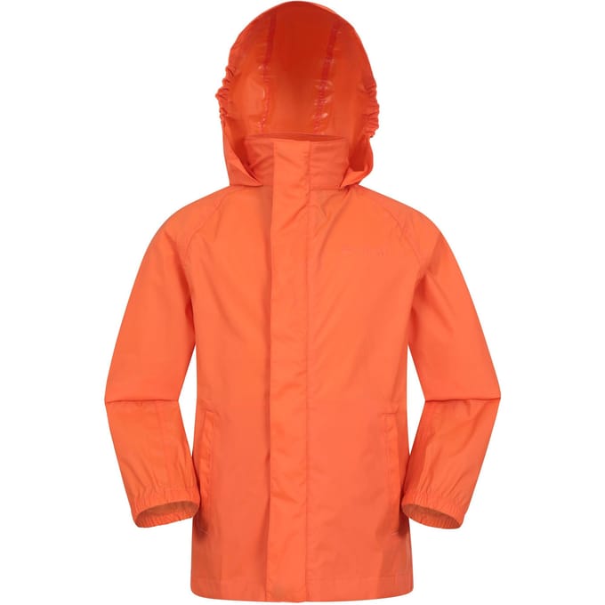 Mountain Warehouse Pakka II Waterdichte Jas voor Kinderen/Kinderen (Oranje)