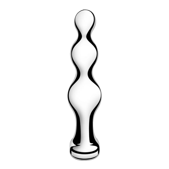 'Stainless Steel Anal Beads', 12,9 cm