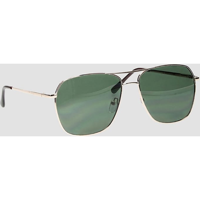 Empyre Hayes Translucent Square Aviator Zonnebril bruin