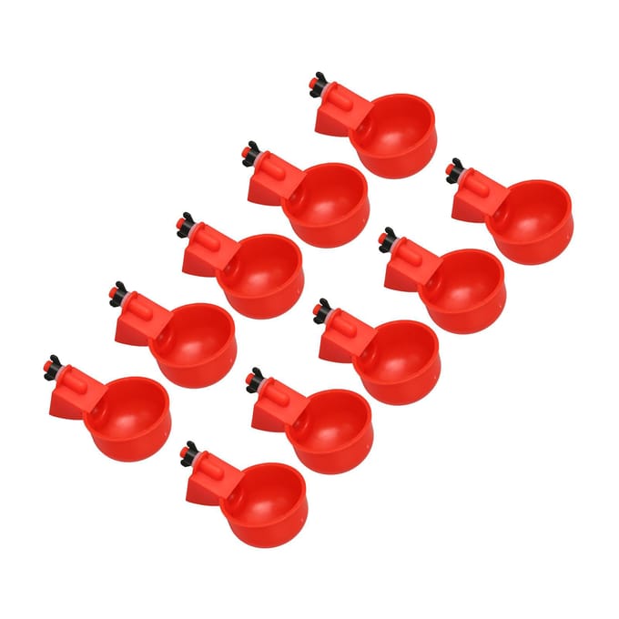 10 stuks Automatische Kippen Waterbakjes Instelbaar Watervolume Voorkom Deformatie Draad Kip red