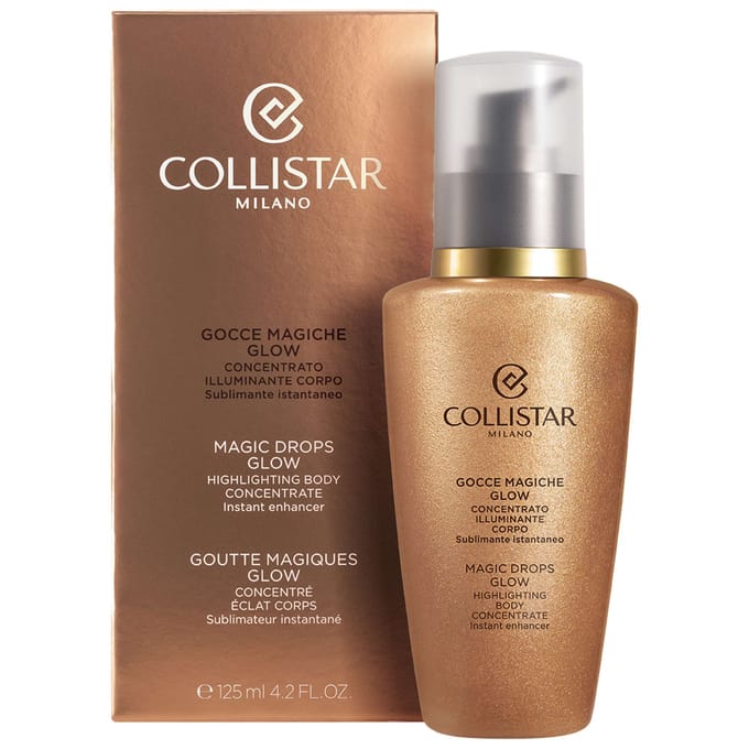 Collistar Self-Tanners Magic Drops Glow Highlighting Body Concentrate Zelfbruiners Dames 125 ml