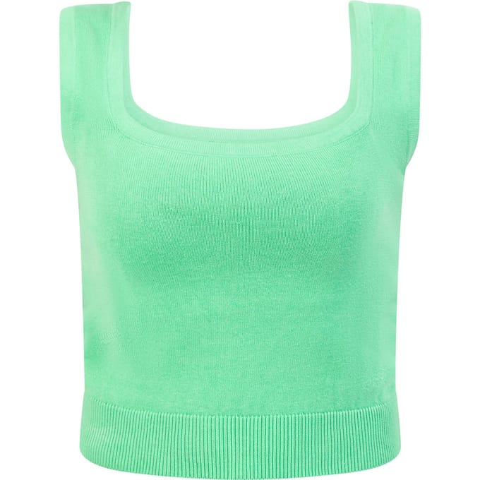 Mymo Gebreide top Dames lichtgroen
