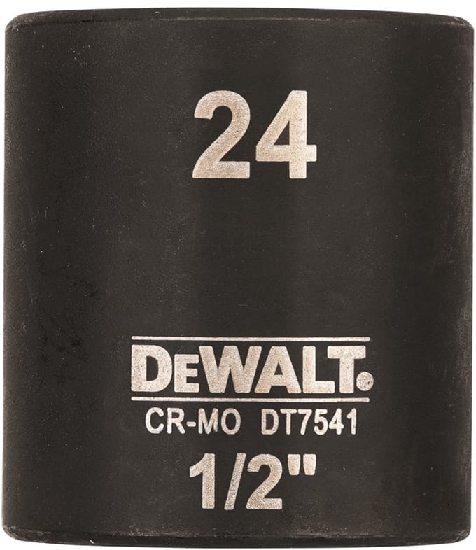 DeWALT DT7541 Krachtdop 1/2 kort | 24mm