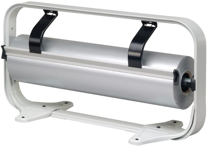 Papierrolhouder Tafelmodel Dispenser 50 cm – voor cadeaupapier - Gladde beugel voor papier -