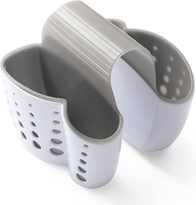 Gootsteen Organizer - 2 Vakjes - Waterbestendig - Siliconen