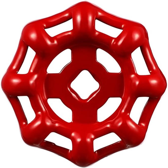 Allecto - Ventiel Handwiel Kogelkraan - Duurzaam IJzer - 6x6mm