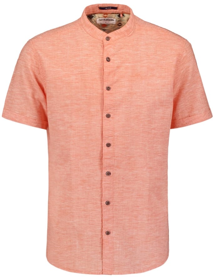 Shirt Korte Mouw Opa 2 Gekleurd Met Linnen
