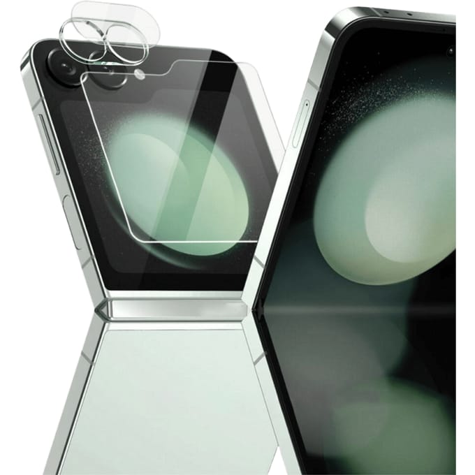 Imak Samsung Galaxy Z Flip6 Gehard Glas Screen + Cameraprotector Transparant