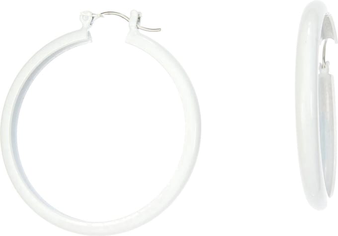 Behave - Oorring - Wit - Diameter 4 cm