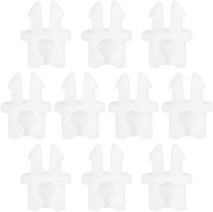 Dailygoods - 10 Stuks Deurslot Stang Clips Compatibel met PORSCHE