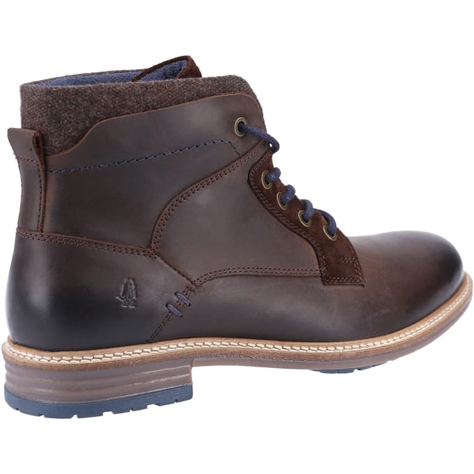 Hush Puppies Joel Leder Heren Bruin Laarzen