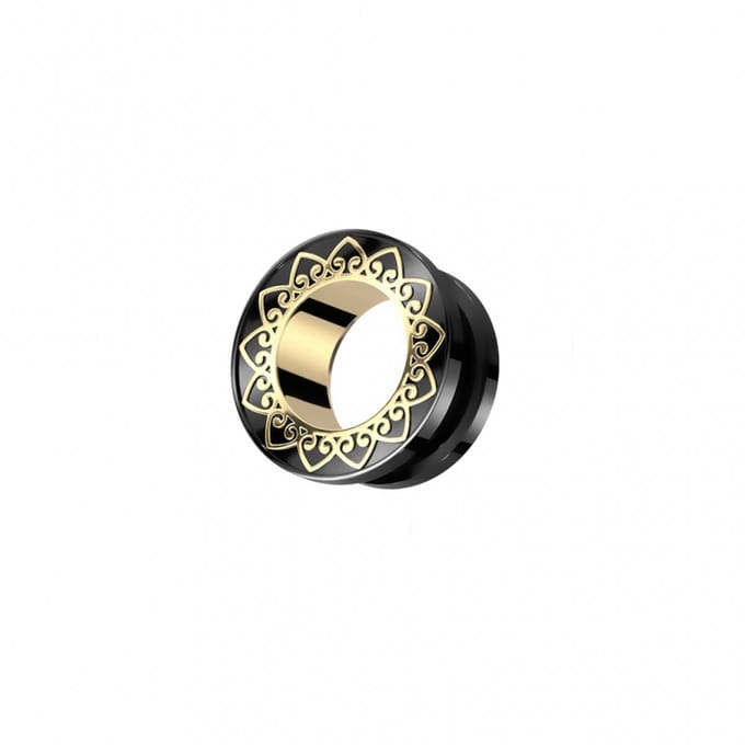 Screw fit tunnel Filigree Rim 16 mm - LMPiercings