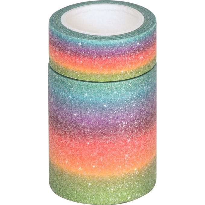 Deco Tapes "Pastel Rainbow Glitter"