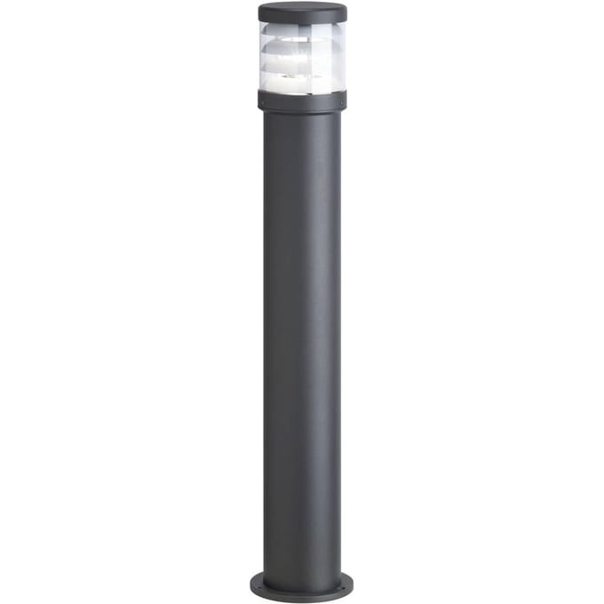LCD Tuinpadverlichting 1267 met lamellen grafiet Hoogte 92 cm
