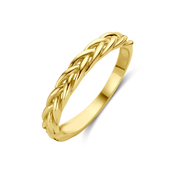 9K Gouden Geel Kleurig Ring Schakel 8000191