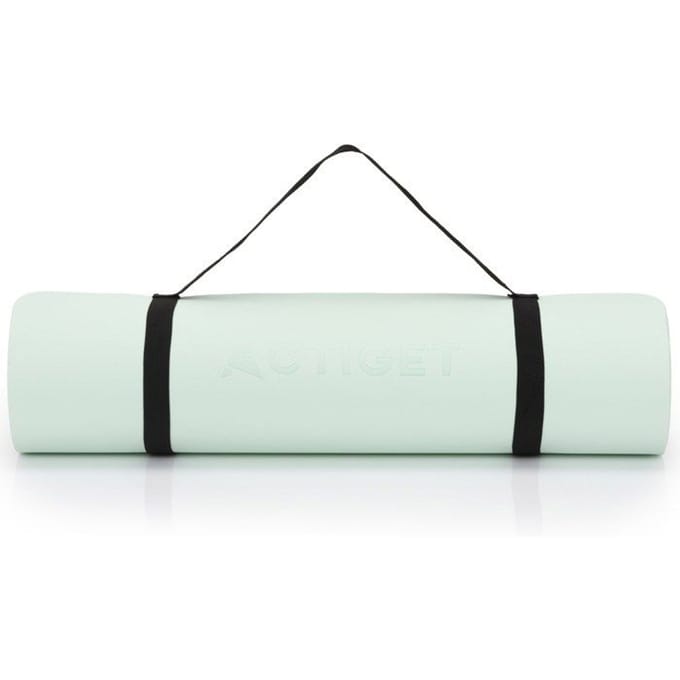 Actiget® Yogamat - Extra Dik - Inclusief Draagriem - 183 x 61 x 0.6 CM - Mint - TPE