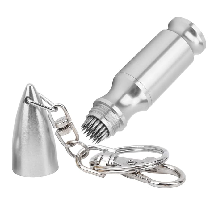 Outil de Réparation d'Embouts de Queue de Billard en Métal Snooker Pool Shaper Brunissoir Accessoire de Billard Argent argenté