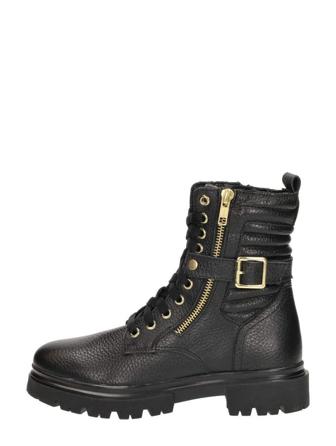 SUB55 Veterschoen hoog Veterschoen hoog - Zwart - Maat 38