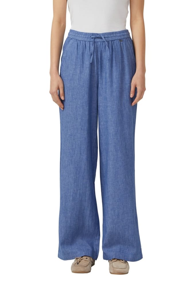 s.Oliver  Pants Blue Größe: W36 | Ausgestellte Hosen Outlet | Damen | Blau