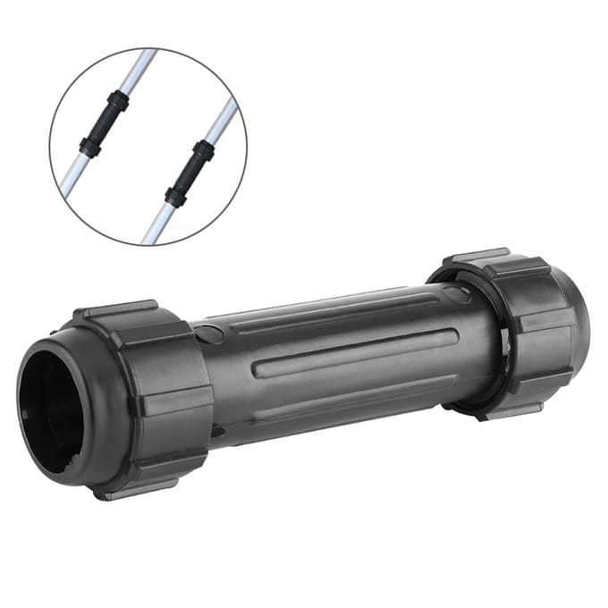 Accessoire de remplacement de connecteur de pagaie en plastique pour bateau, pêche, kayak, canoë black