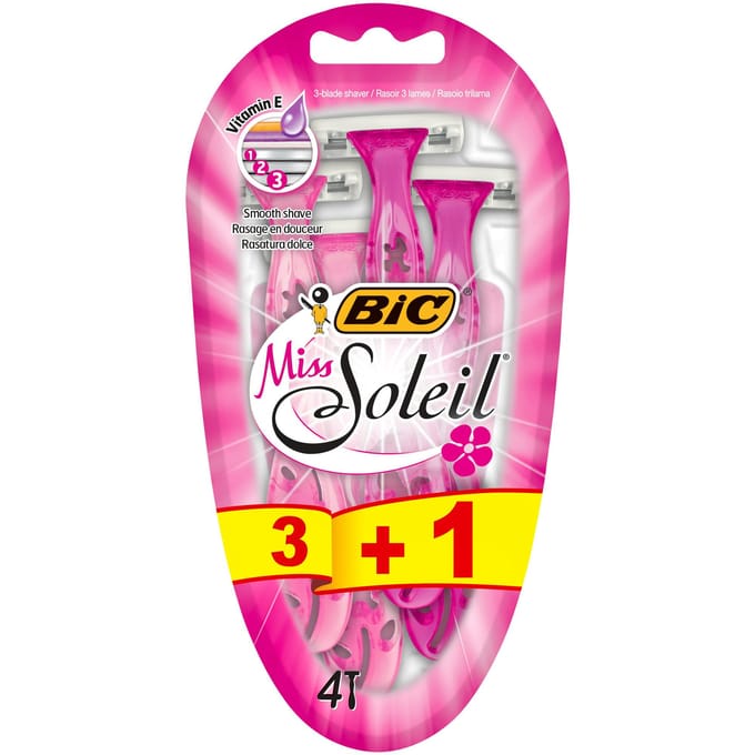 Bic Miss Soleil Wegwerp Scheermes 4 st