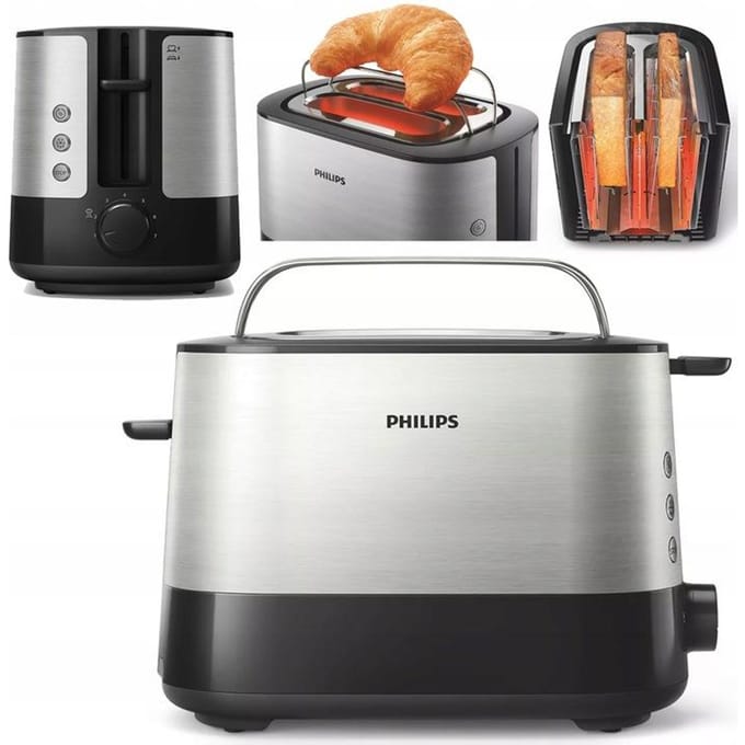 Philips Viva HD2637/90 - Broodrooster - Zwart