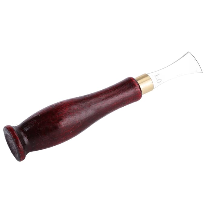 Lederen Ondiepe Sleuf Randlijn Randapparaat Trimmer Leerrimpeltangen 1mm brown