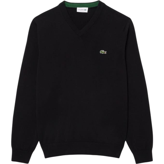 shirts man Lacoste - pullover - zwart