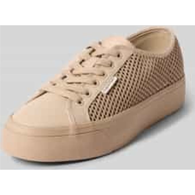 low top sneakers met plateauzool