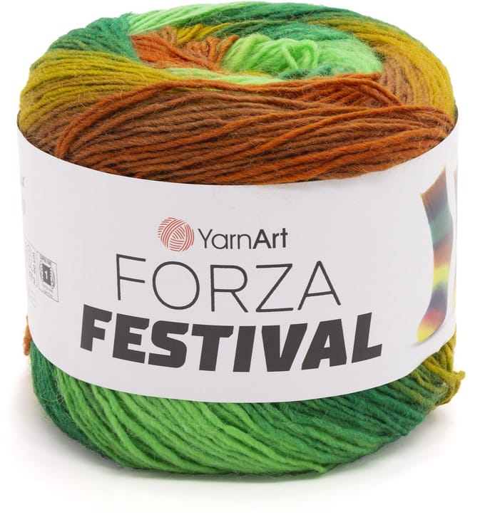 Sokkenwol Yarnart Forza Festival - Lang Verloop - 2907