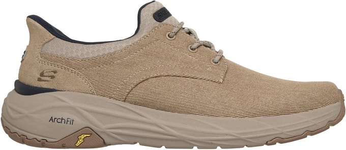Skechers ARCH FIT MAVERICK - WOLFE Heren Instappers - Taupe