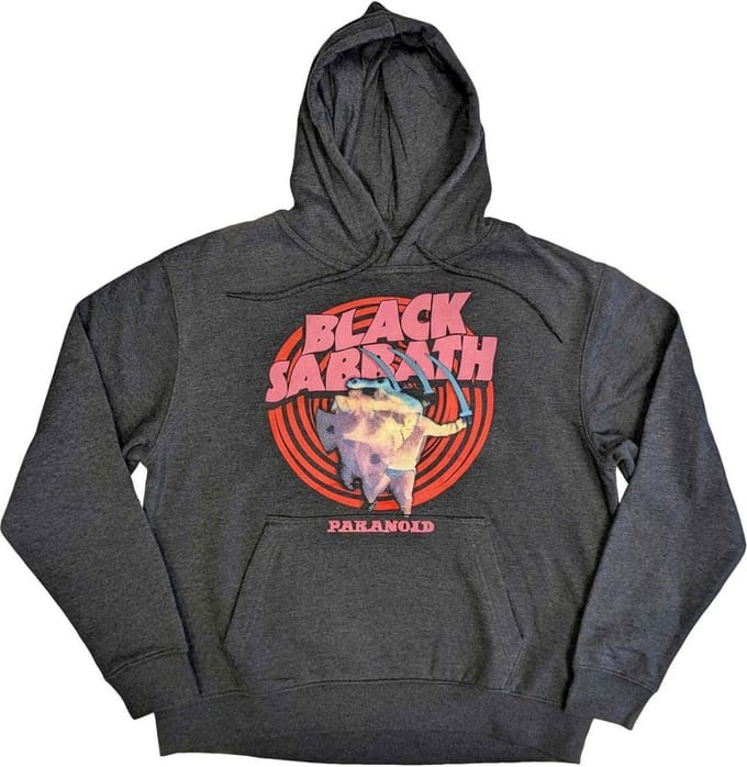 Black Sabbath - Paranoid Hoodie/trui - XL - Grijs