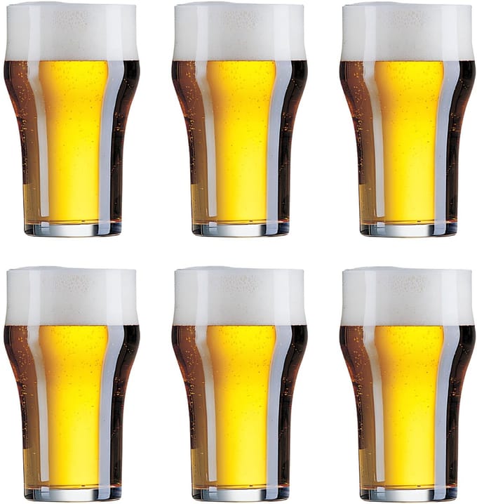 Cookinglife Engelse Bierglazen Nonic 340 ml - 6 stuks