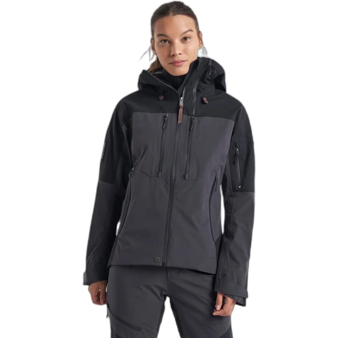 Tenson Himalaya Shell Jas Zwart M Vrouw