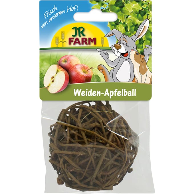 Mr. Woodfield Wilgenappelbal - Dubbelpak: 2 stuks (ca. 8 cm)