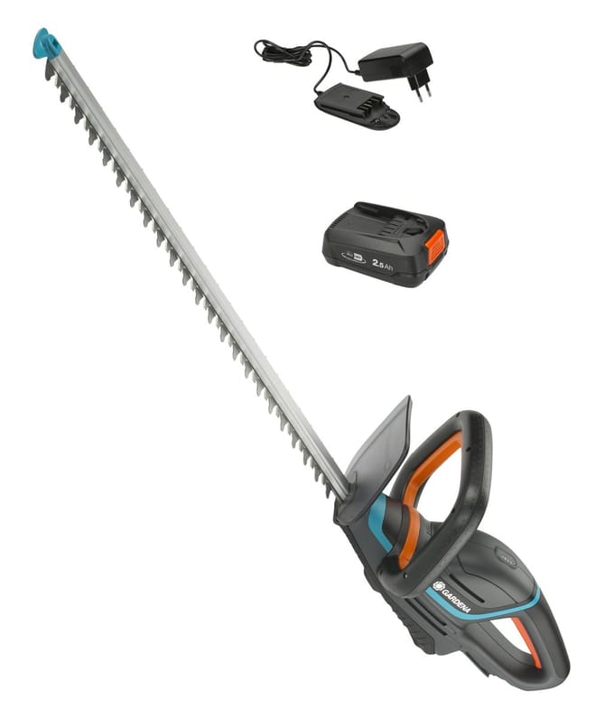 GARDENA ComfortCut 60 18V-P4A Ready-To-Use Set Heggenschaar Accu Incl. accu, Incl. oplader 18 V