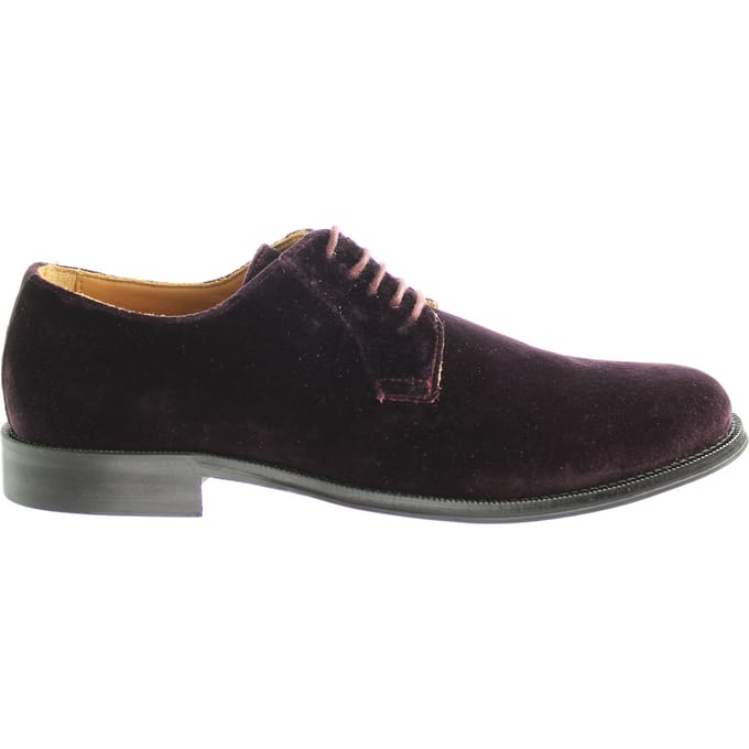 Hackett Derby Heren Donker Paars Schoenen