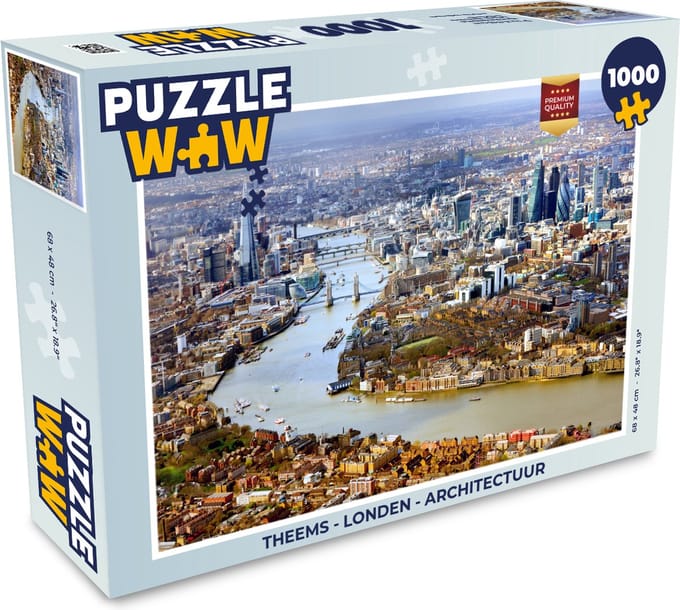 Puzzel Theems - Londen - Architectuur - Legpuzzel - Puzzel 1000 stukjes volwassenen