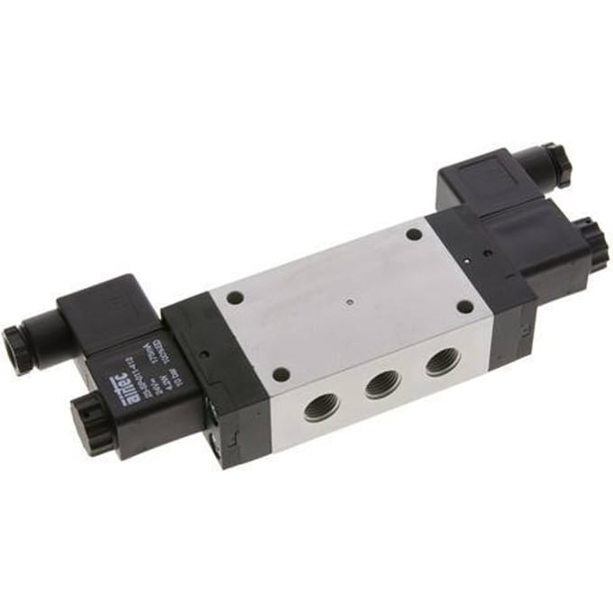 5/2 G1/4'' Bi-Stabiel Magneetventiel 24V DC 2-10bar/28-140psi Airtec