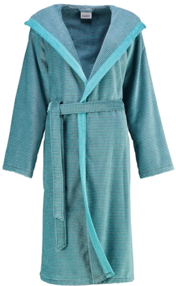 Badjas Cawö 6425 Capuchon Women Turquoise-46