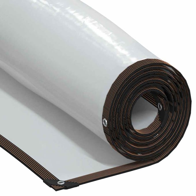 vidaXL - Plantenafdekking - met - zeilringen - 2x10 - m - polyethyleen