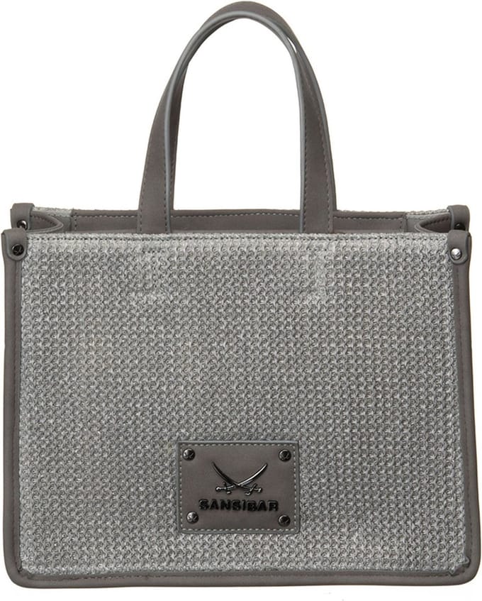 Sansibar Handtas Schoudertas Mini Tote Bag Grey Grijs