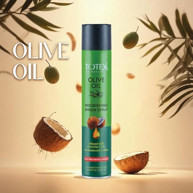 Totex Olive Sheen Spray 400 ML