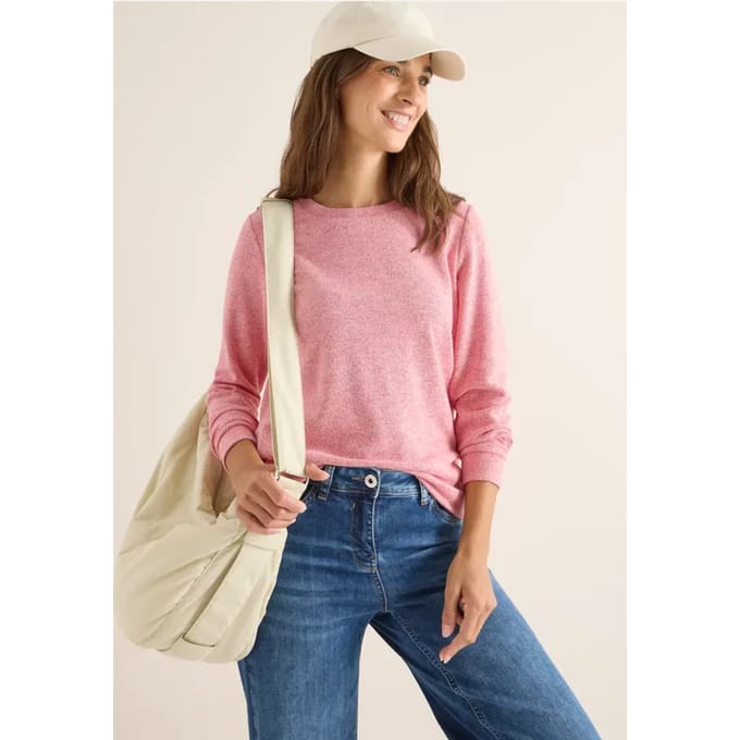 Gemêleerd shirt met knopen