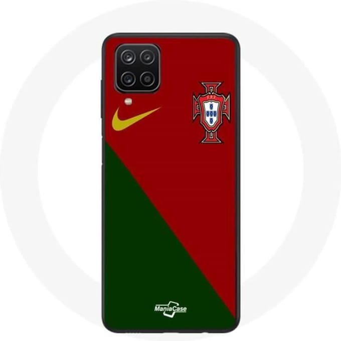 Coque - Nike - Samsung Galaxy A12 - Souple - Blanc - Maillot Portugal