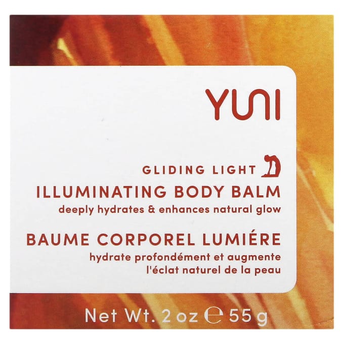 Yuni Beauty, Gliding Light, Baume Corporel Illuminateur, 2 oz (55g) brown